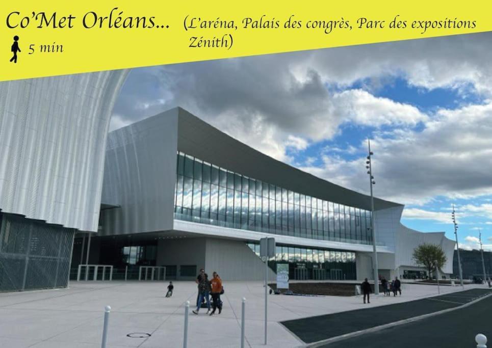 Maison Comet Avec Jardin Et Parking Orléans Exterior photo